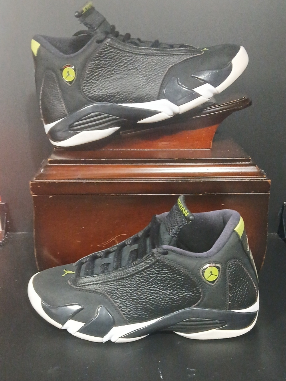 Air Jordan 14 Retro 'Indiglo' 2016 Mens Size-9 ,100%AUTHENTIC!
